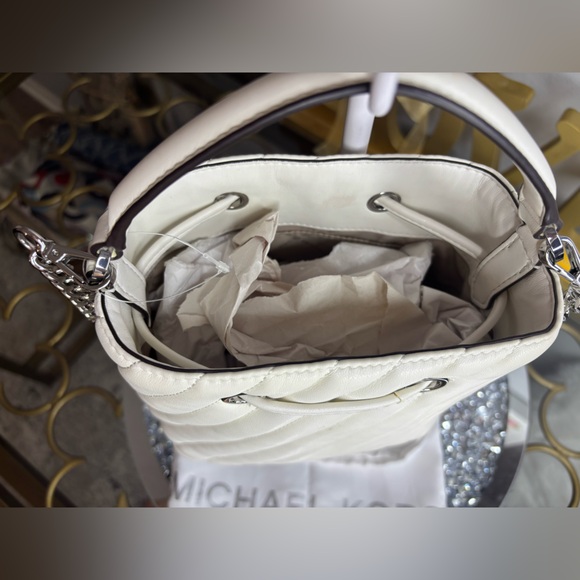 Michael Kors White Mini Bag NWT - Picture 5 of 13